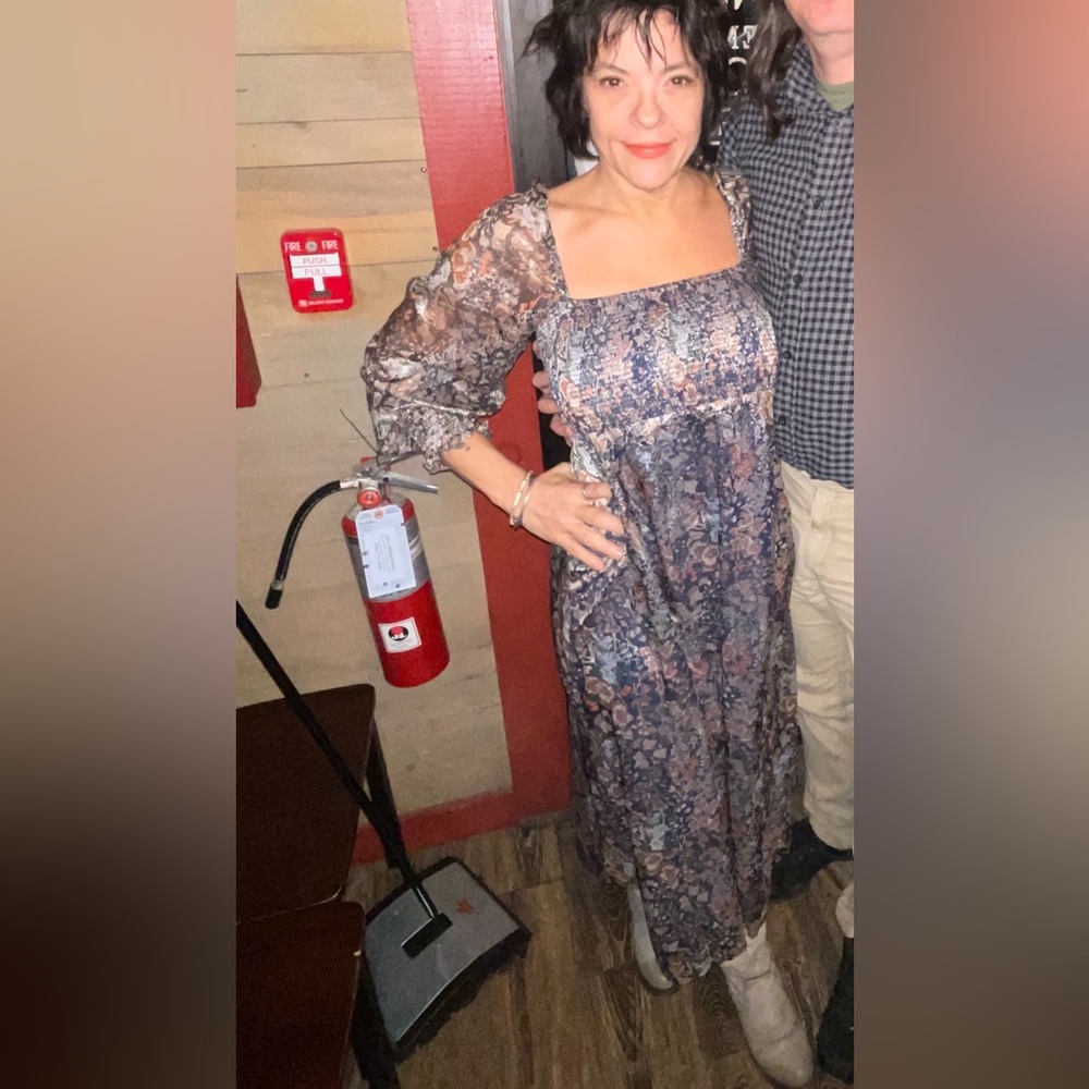 O.P.T Textured Blue and Multicolor Jacket